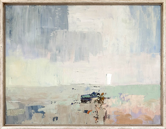 MARTTI RUUS "Valge vares" 2017 (60x78 cm, õli, HDF)