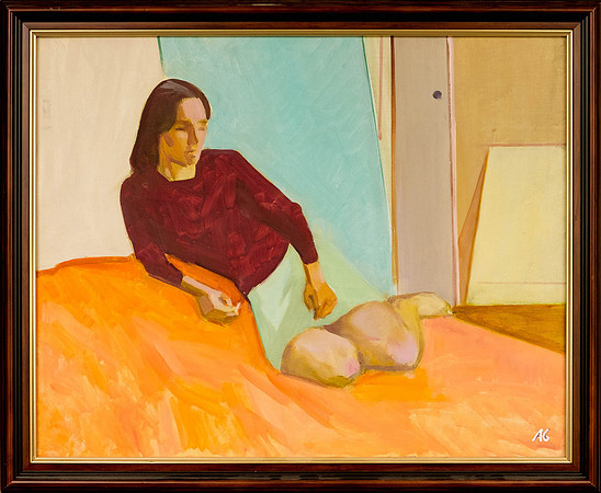 ARTUR TUUS "Moorakas" 2009 (40x50 cm, õli, papp)