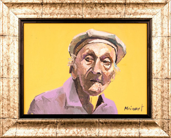 MARGUS MEINART "Lembit Saarts" 2016 (30x40 cm, õli, lõuend)