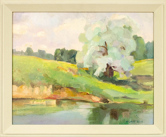 KOIDU LAUR "Helge suvepäev" 2016 (40x50 cm, õli, papp)