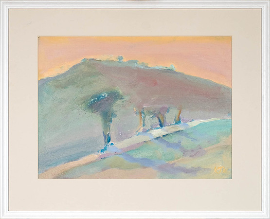 KATRIN TUKMANN "Déjà vu" 2014 (30x40 cm, õli, papp)