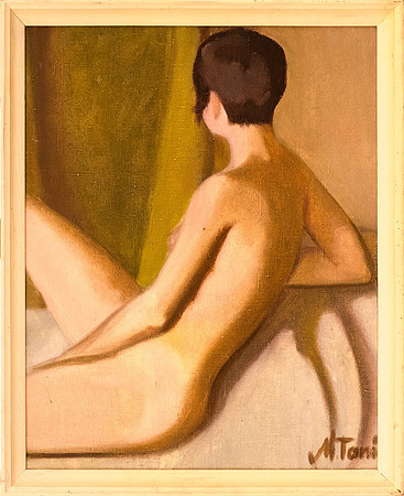 MARE TANI "Akt" 1995 (50x40 cm, õli, lõuend)