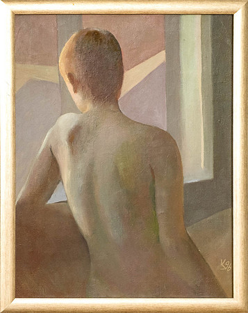 KAROL ANSIP "Vaade" 1996 (70x54 cm, õli, lõuend)